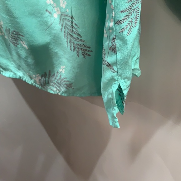 Scotch and Soda flower pattern neon green blouse - Picture 10 of 10